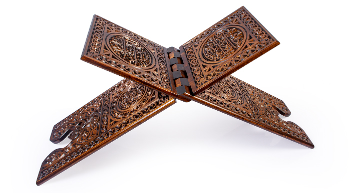 Lüks Ahşap Rahle (Cami Boy - 90x30x3.2)